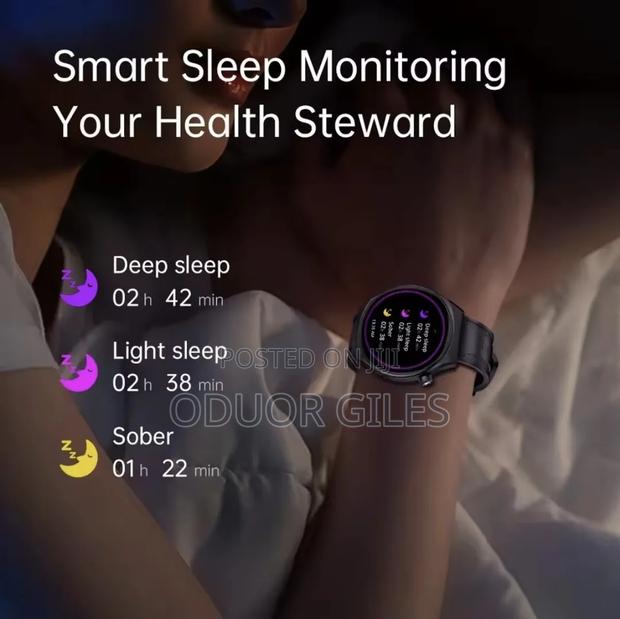 Kumi Gw6 1.43" Amoled Smartwatch - thumbnail 8