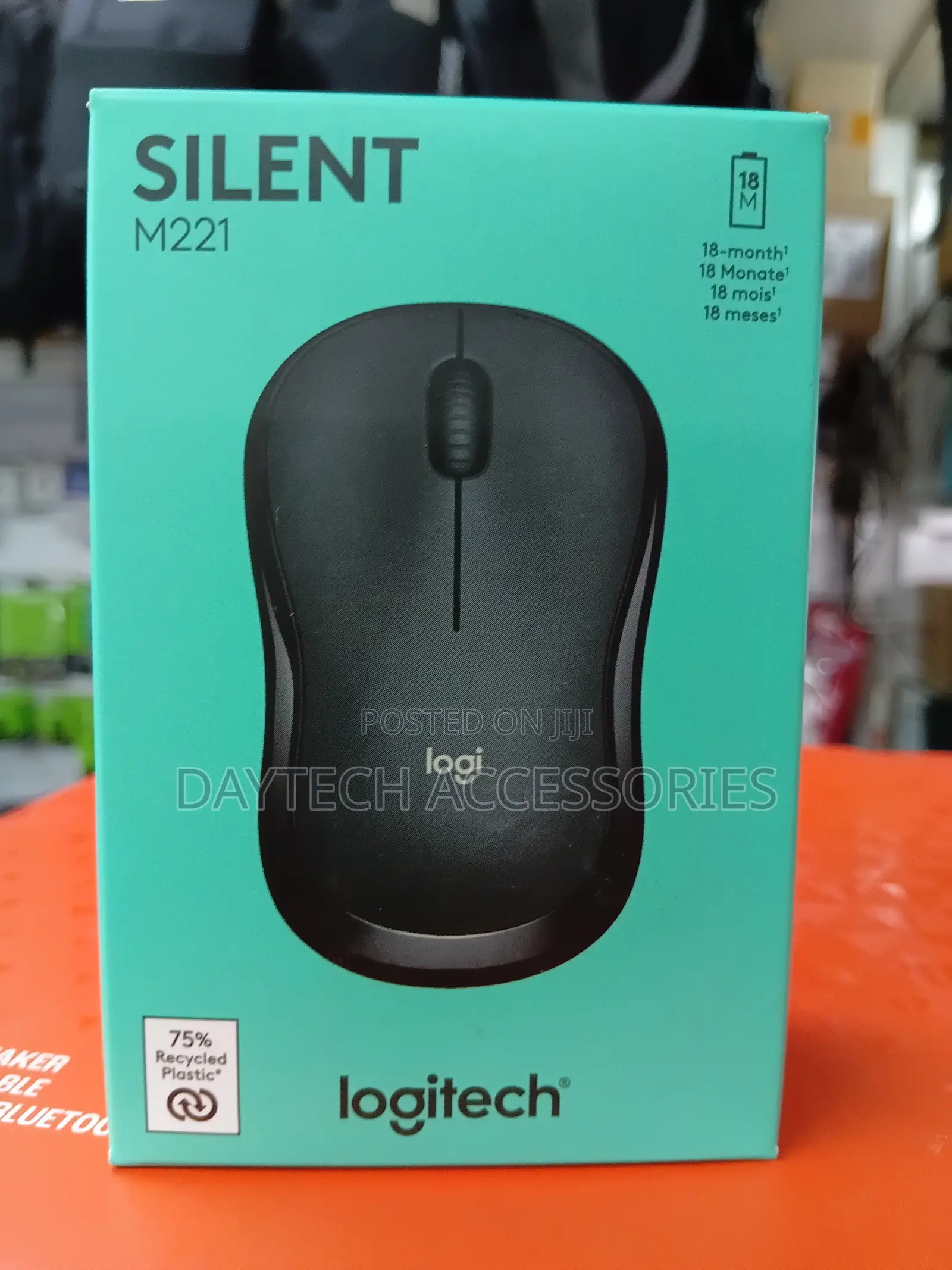 This Is a Logitech M221 Silent Wireless Mouse.
