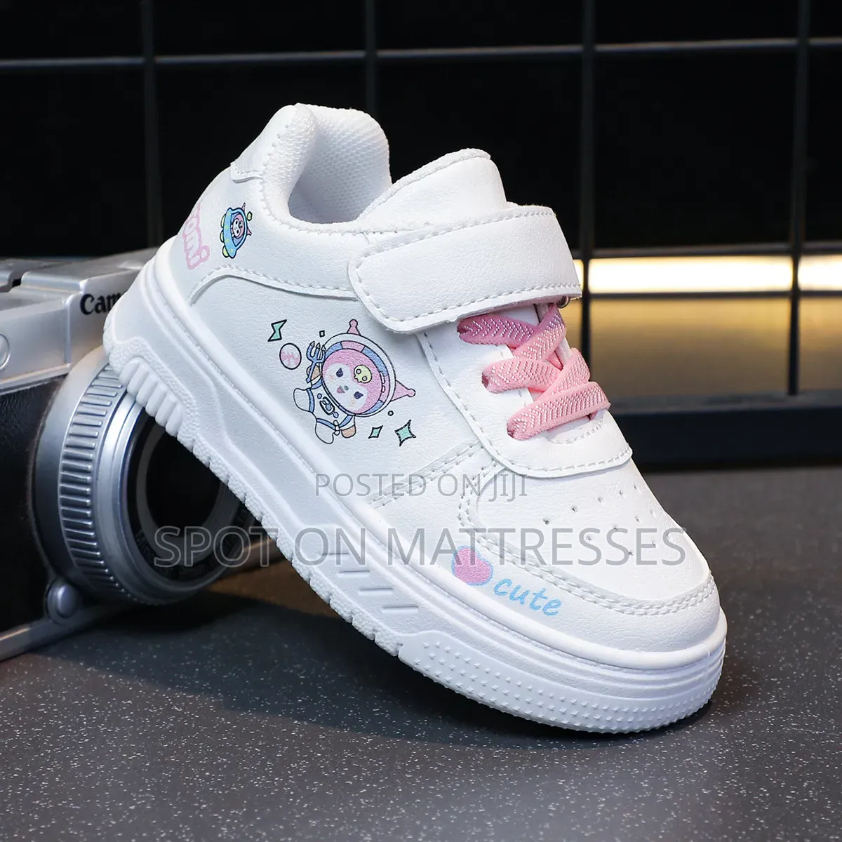 Kids' Cute Girls' Sneakers. Sizes 20-31. Delivery Services Available.
