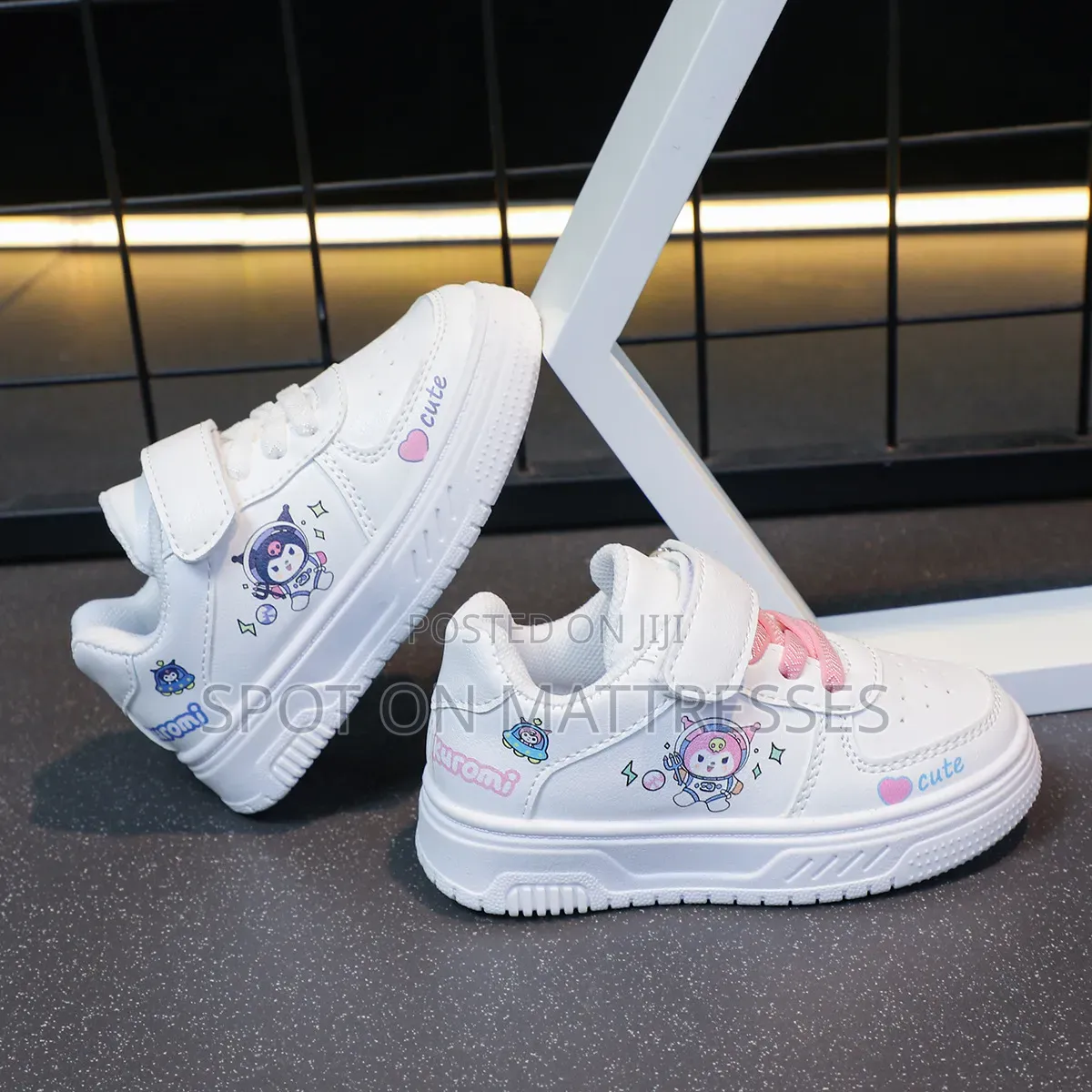 Kids' Cute Girls' Sneakers. Sizes 20-31. Delivery Services Available.