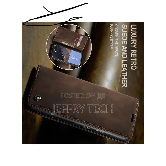 Samsung Galaxy S20 Leather Flip Cover Caseme