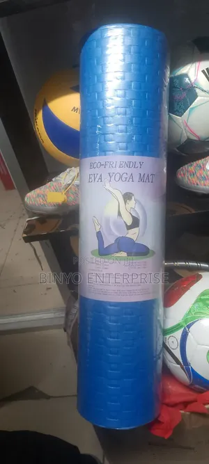 Blue Yoga Mat