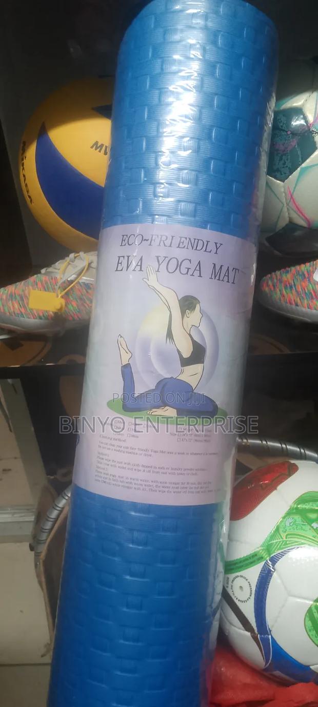Blue Yoga Mat - thumbnail 2