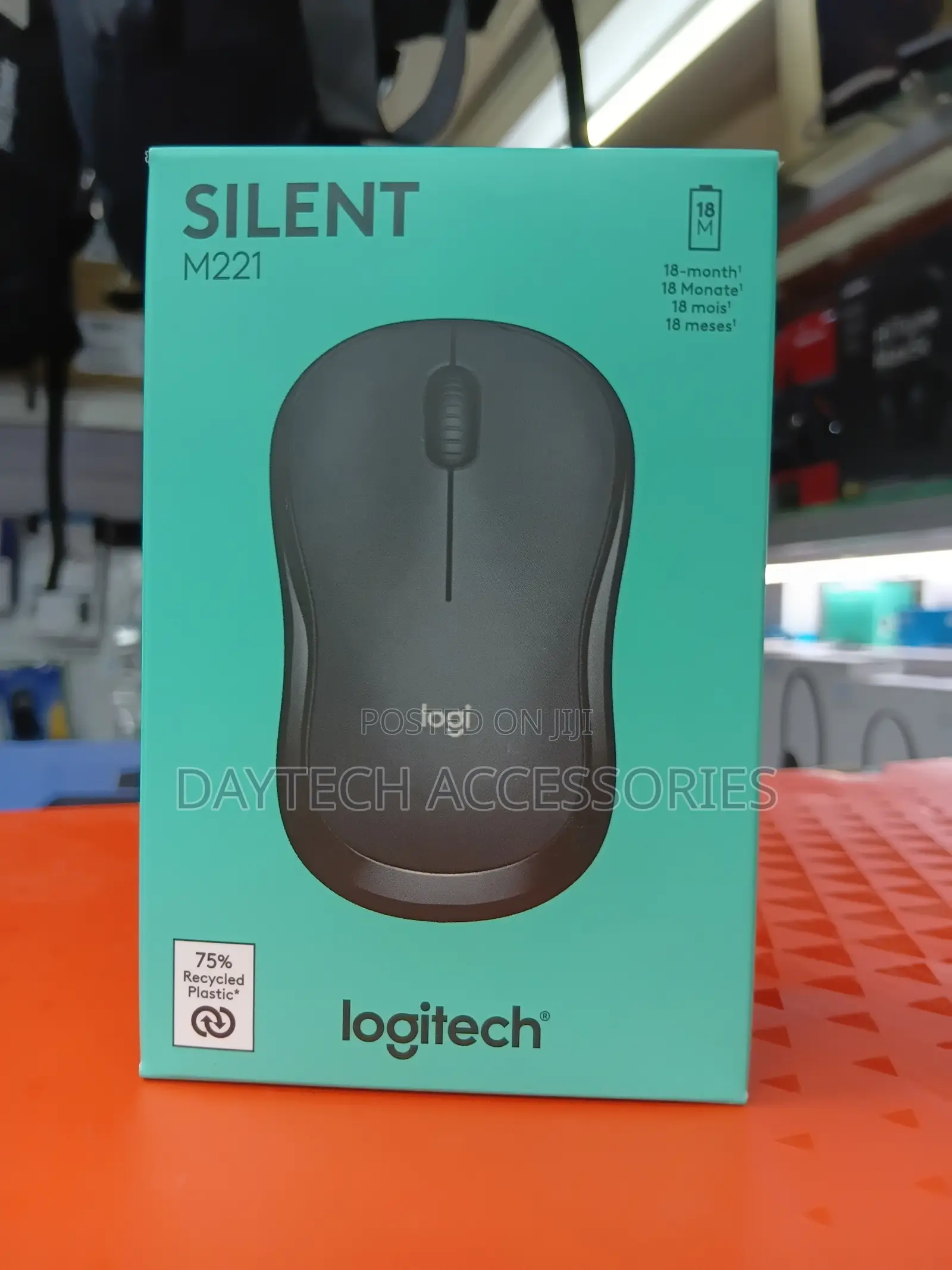 Logitech Wireless Mouse Silent M221