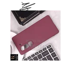 Cover Infinix Hot 50 Pro + (Plus) Liquid Silicone Phone Case-Maroon