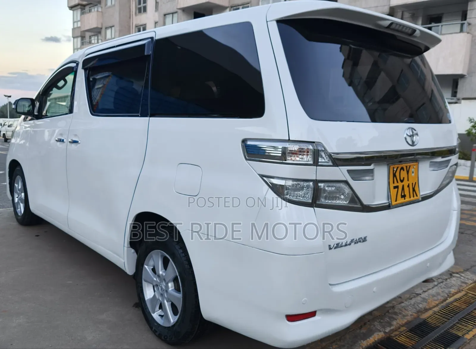 Toyota Vellfire 2012 White