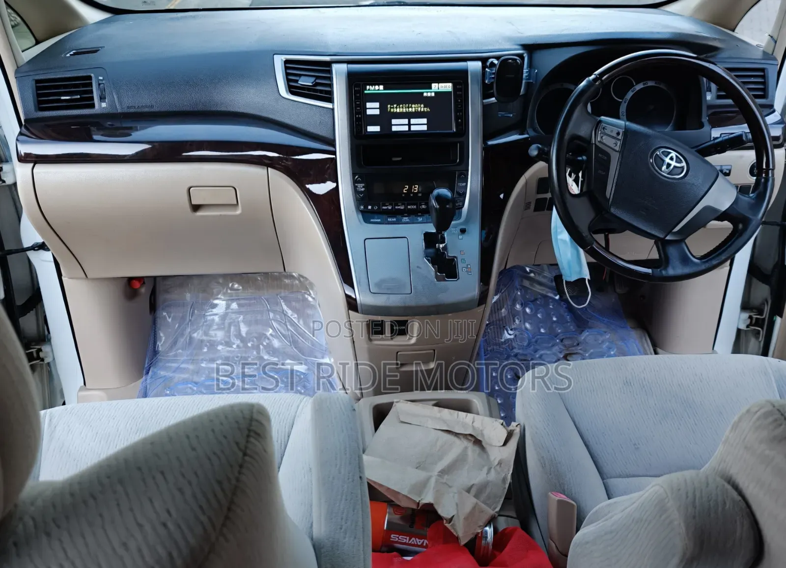 Toyota Vellfire 2012 White