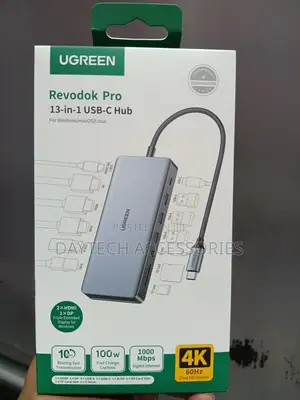 This Is a Ugreen Revodok Pro 13-in-1 Usb-C Hub (Model 15978)