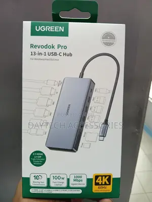 This Is a Ugreen Revodok Pro 13-in-1 Usb-C Hub (Model 15978)