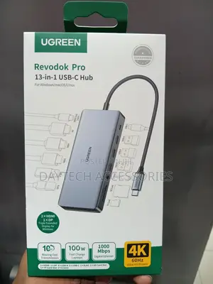 This Is a Ugreen Revodok Pro 13-in-1 Usb-C Hub (Model 15978)