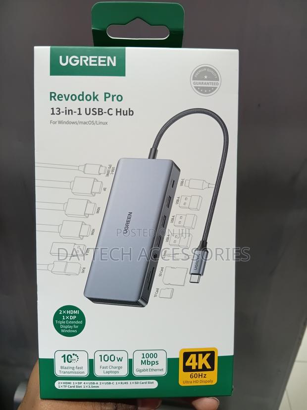 This Is a Ugreen Revodok Pro 13-in-1 Usb-C Hub (Model 15978) - thumbnail 3