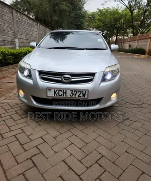 Toyota Corolla Fielder 2010 Silver