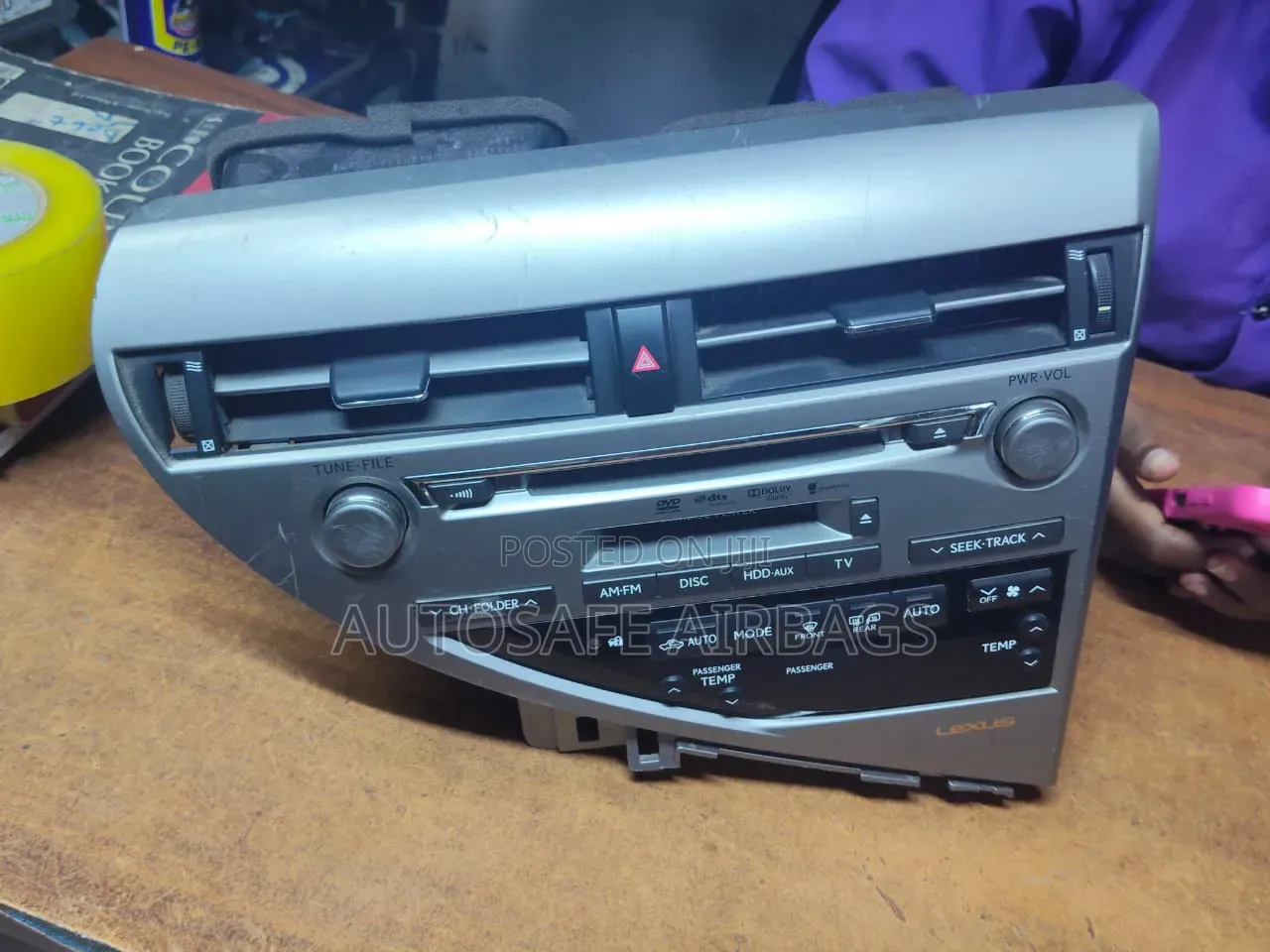 Lexus Radio and Ac Control