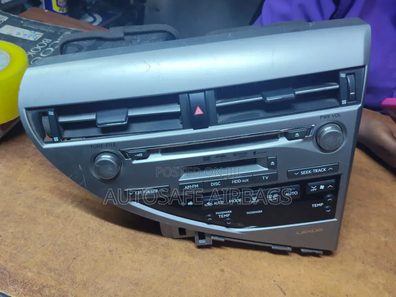 Lexus Radio and Ac Control