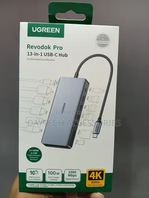 Ugreen Revodok Pro Cm681 15978 13-in-1 Triple Display Docking Station