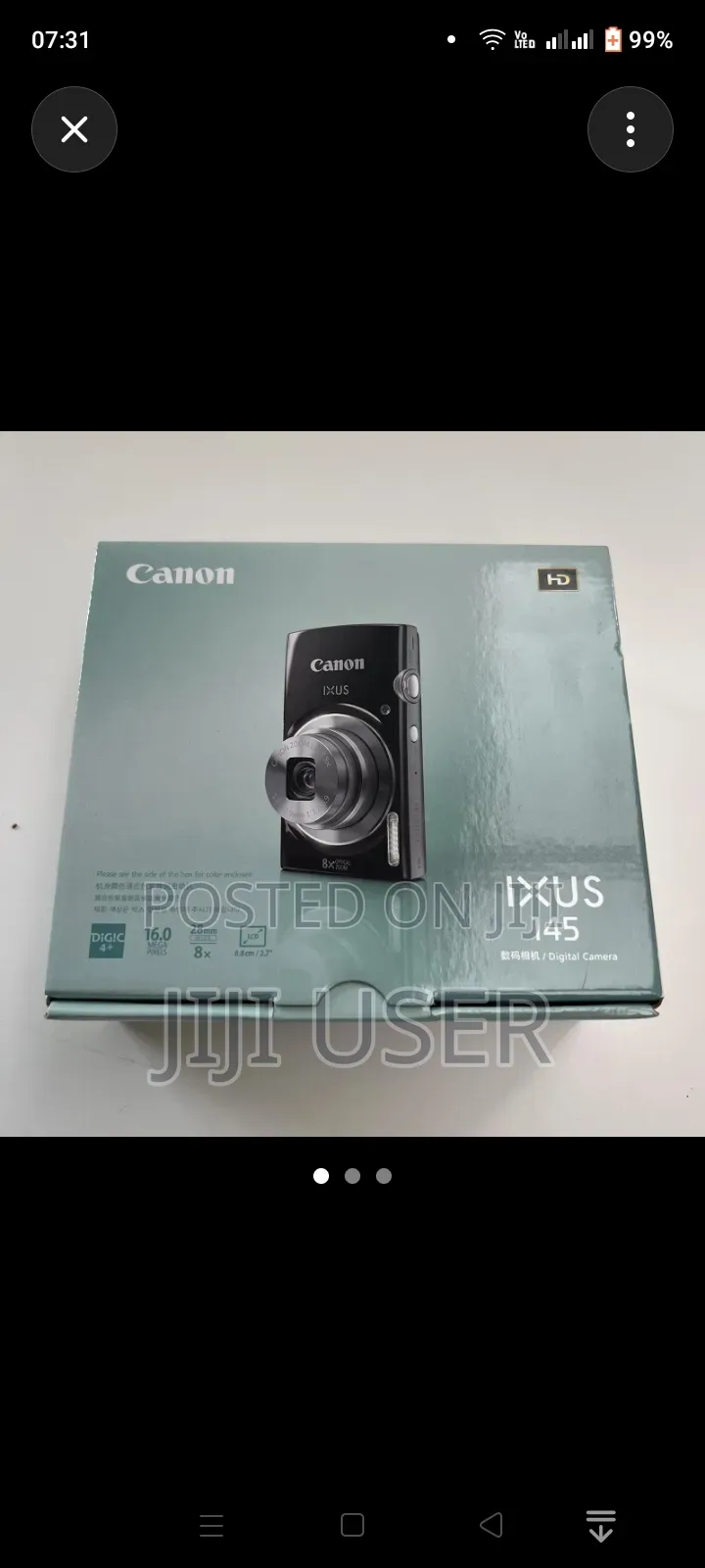Canon Ixus Camera