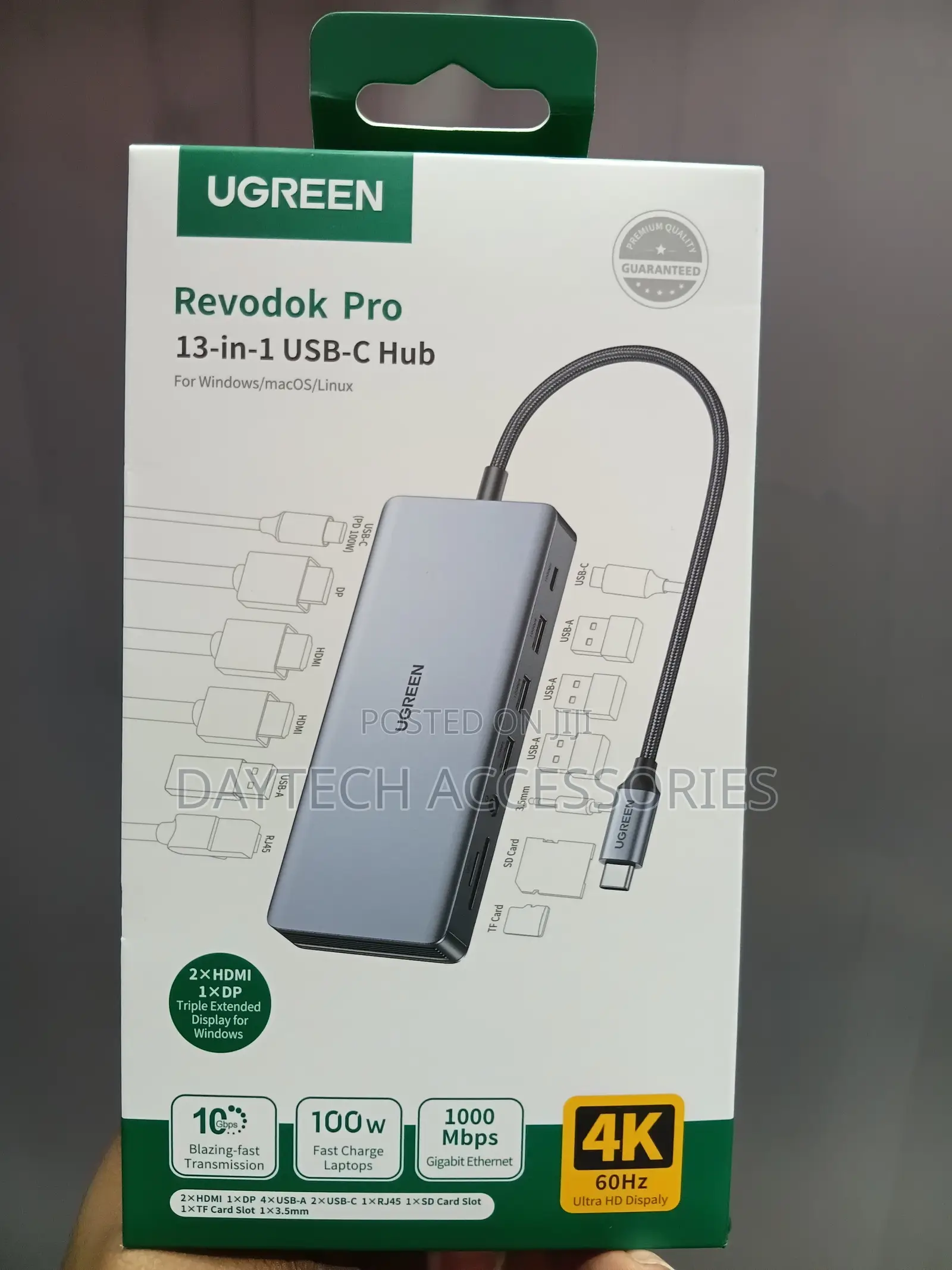 Ugreen 15978 Usb-C Docking Station 13 in 1 Adapter