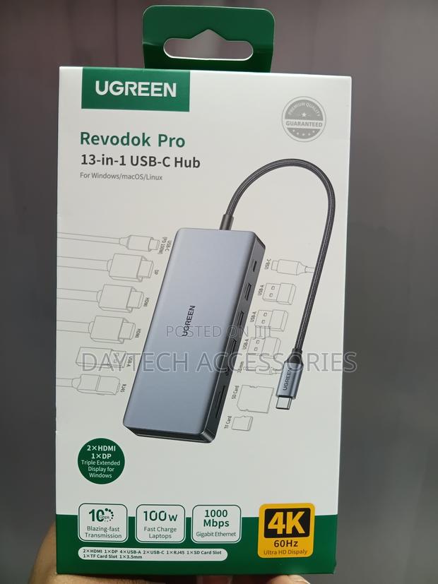 Ugreen 15978 Usb-C Docking Station 13 in 1 Adapter