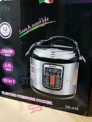 Dessini Electric Pressure Cooker 6 Litres