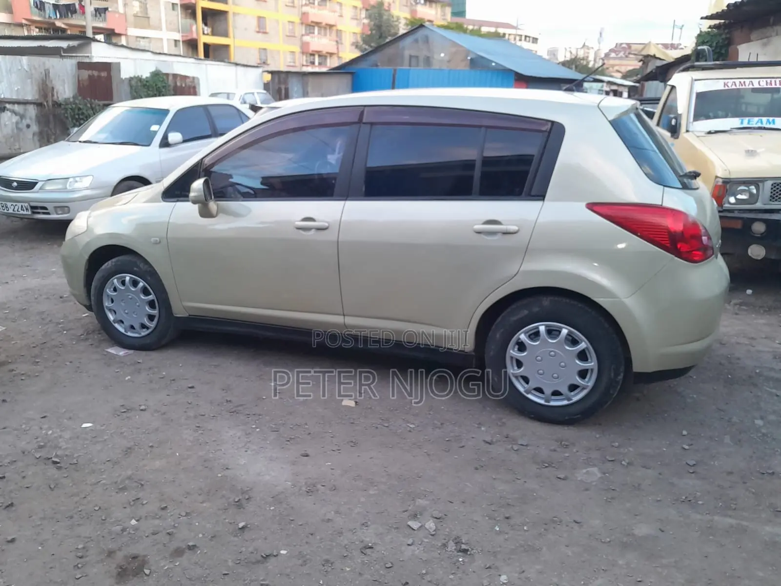Nissan Tiida 2007 Gray