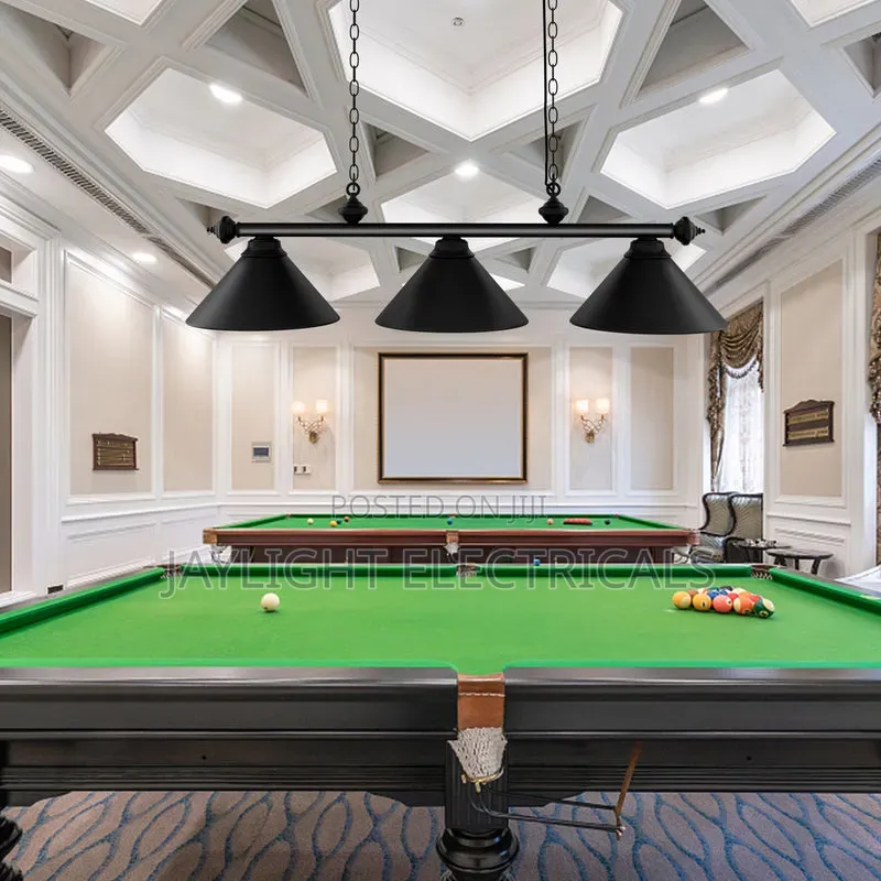 3-Shade Billiard Pool Table Light High Quality Hanging Pendant