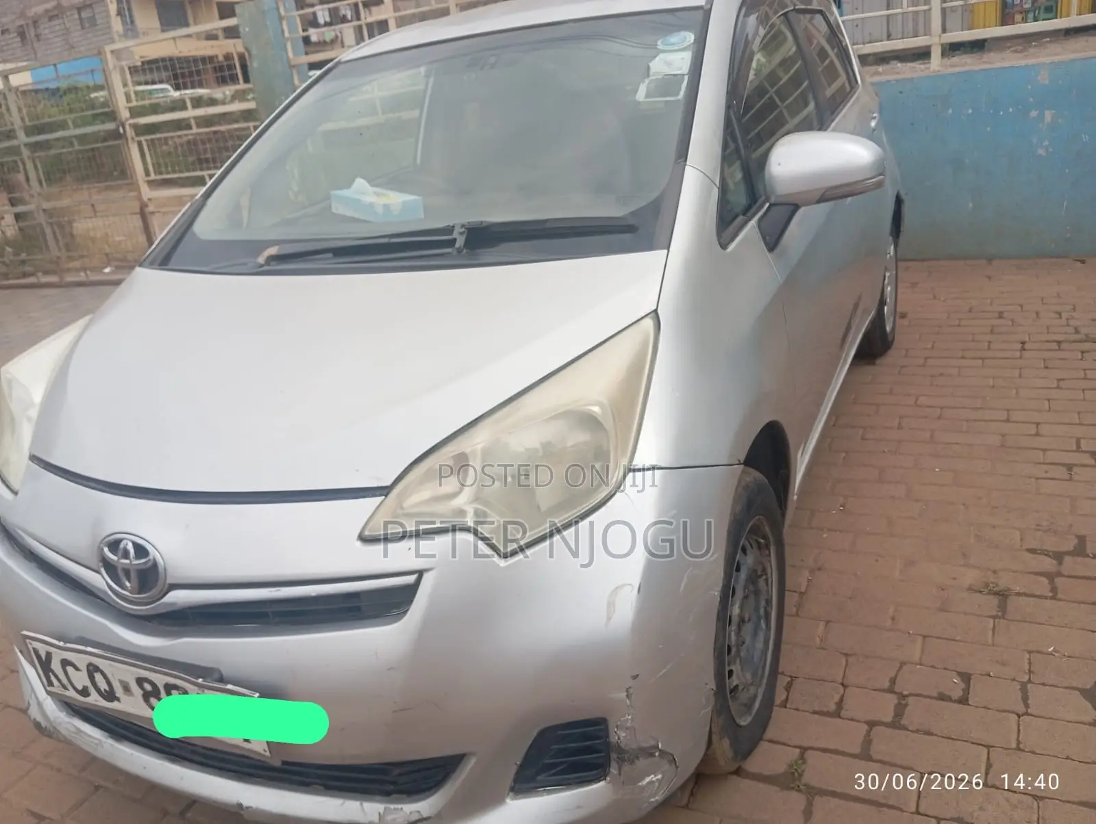 Toyota Ractis 2010 Gray