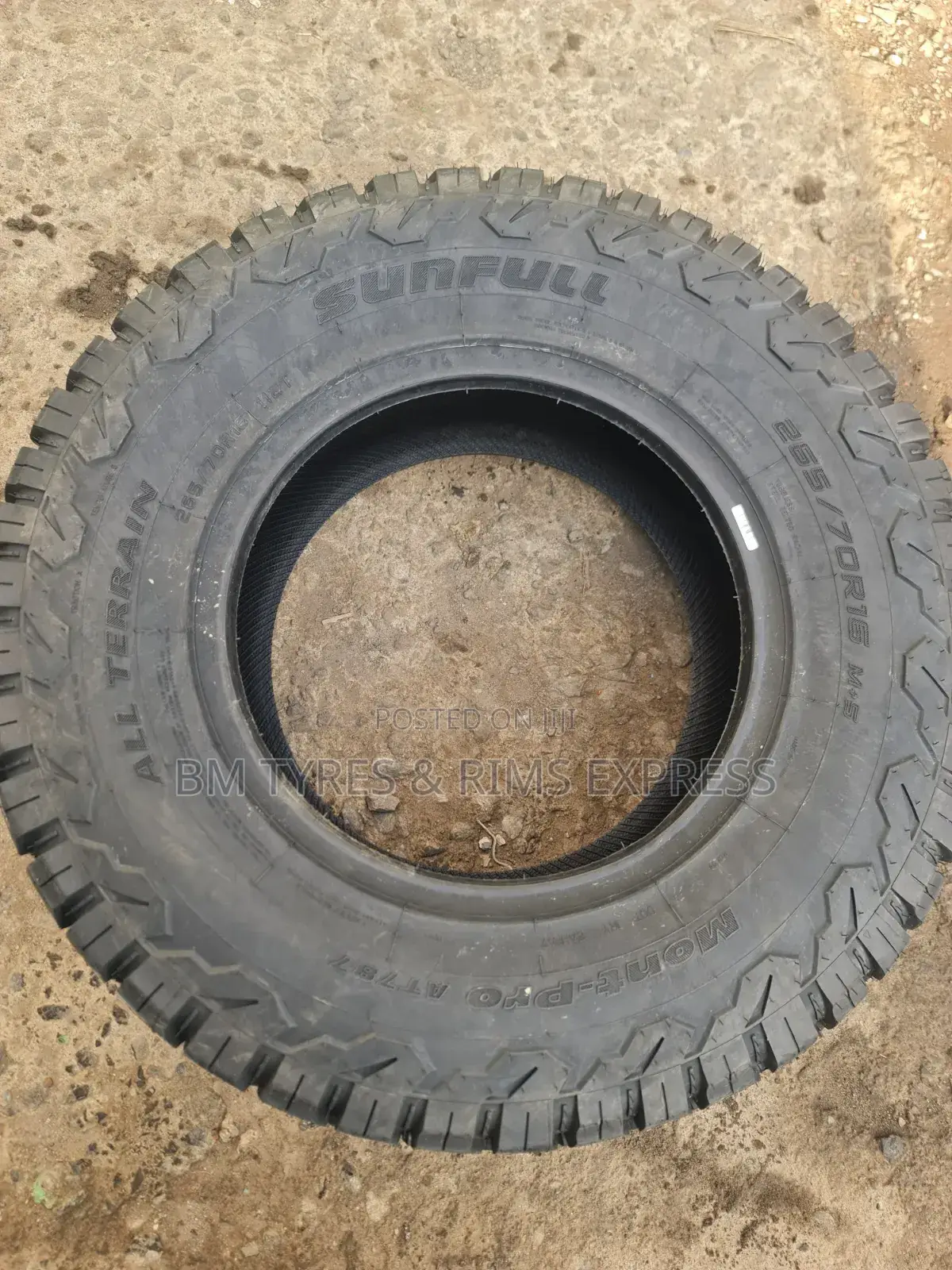 265 /70 R16 Sunfull Tires (All Terrain)