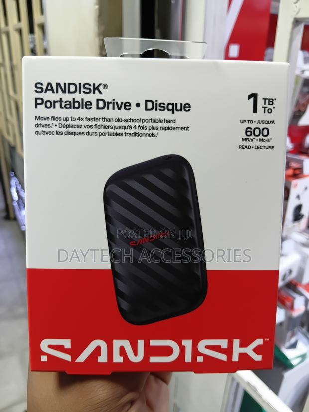 Sandisk Portable External SSD Usb Type-C 1tb.