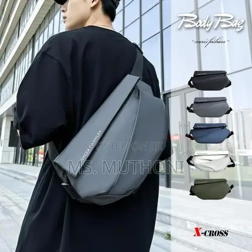 Water Resistant Finish Crossbody Sling Bag