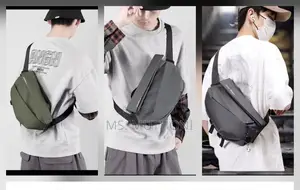 Water Resistant Finish Crossbody Sling Bag