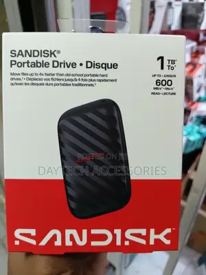 This Is a Sandisk 1tb Portable SSD (Model Sdssde10-1t00-G25)