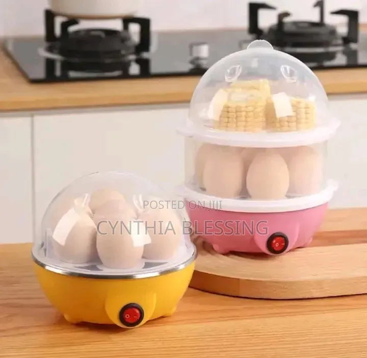 Electric Egg Boiler/Steamer/Poacher/Double_a7
