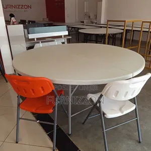 Premium 1.5m Foldable Round Table – Indoor Outdoor Use