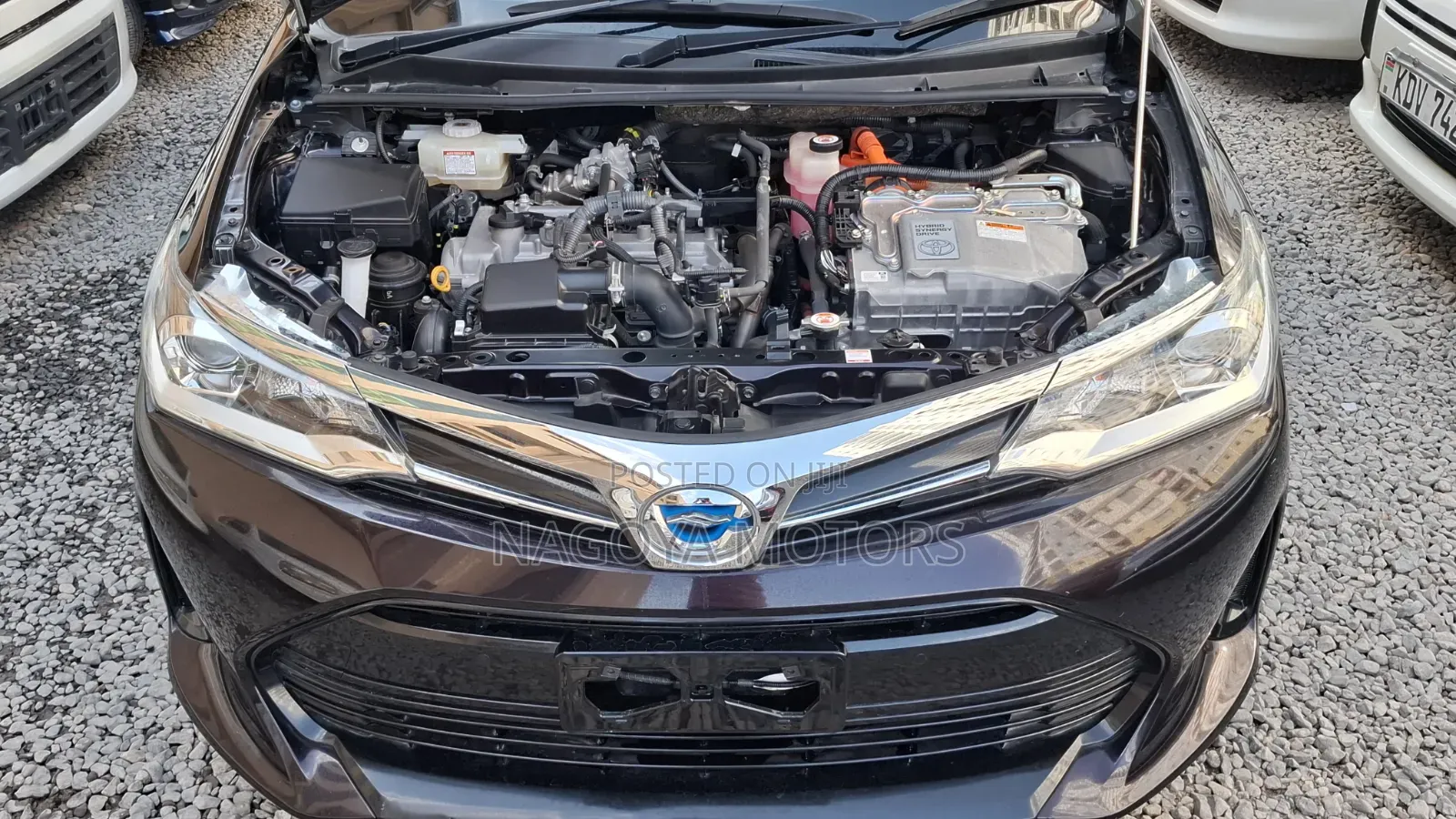 Toyota Axio 2018 Burgundy
