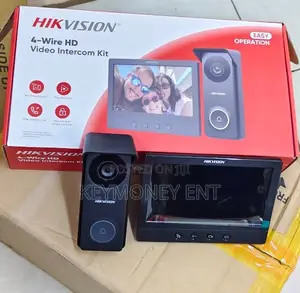 Hd Video Doorbell Intercom System | Hikvision 4-Wire Video Door Phone