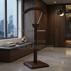 Dressers; Mahogany Executive Finished Coat Hangers