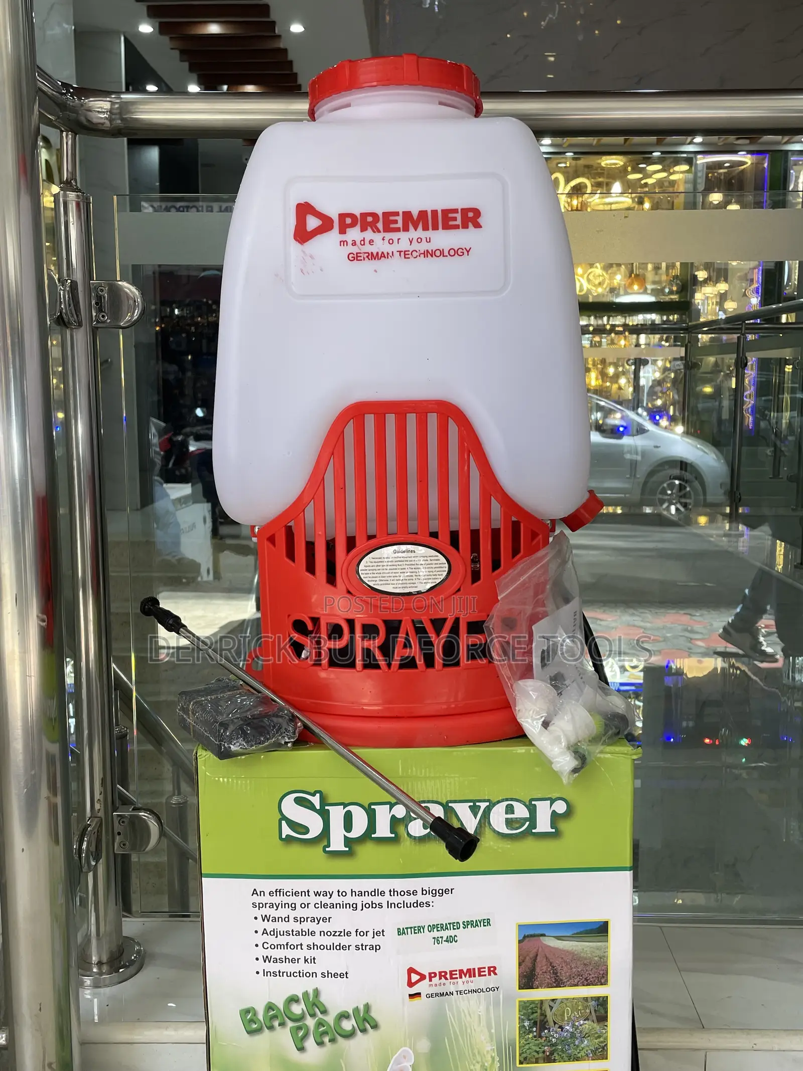 20l Battery Rechargeable Knapsack Sprayer