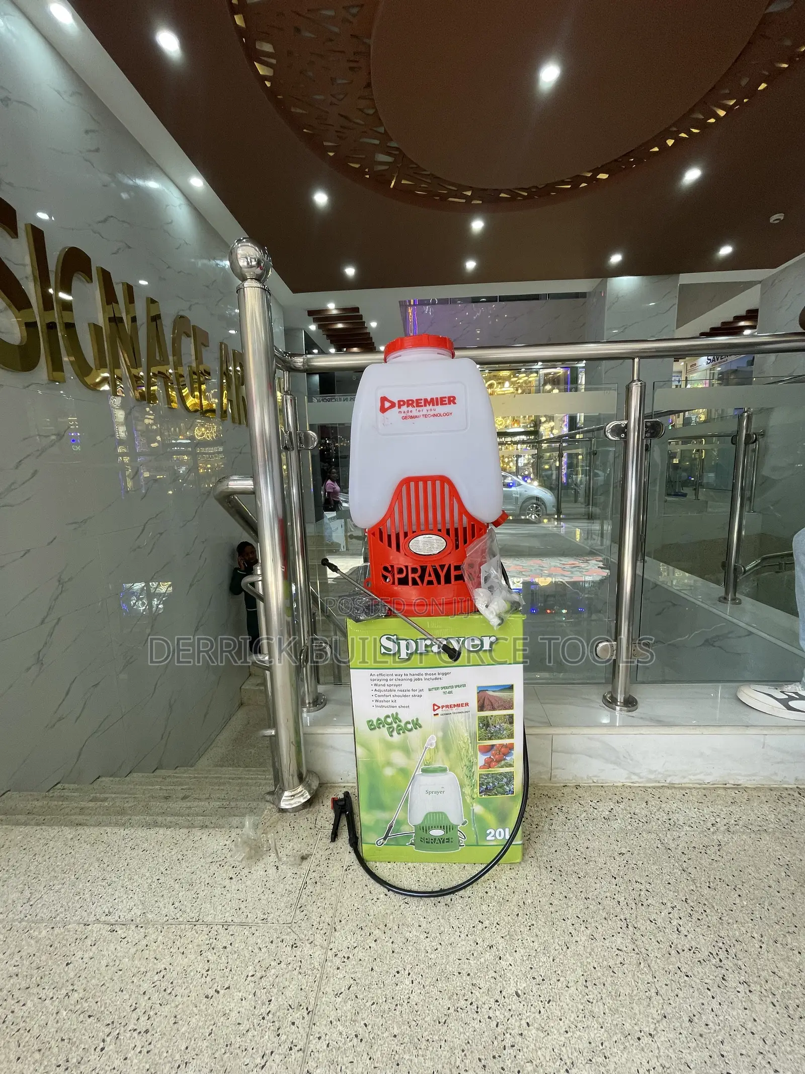 20l Battery Rechargeable Knapsack Sprayer