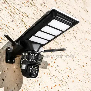 4g Cloud Compatible Solar Camera With Outdoor Led Solar Street Light