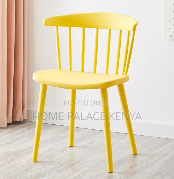 Dining Chair: Vertical Back Molded Summer Chairs