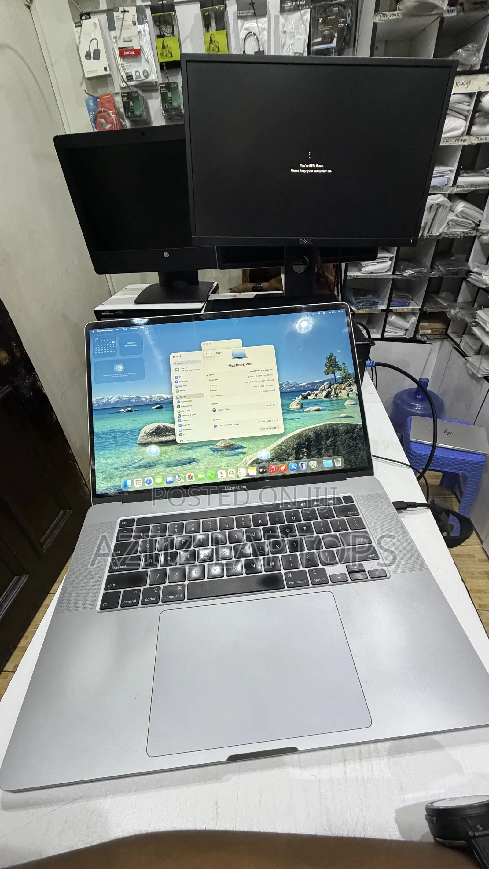 Laptop Apple MacBook Pro 2019 64GB Intel Core Ultra 9 SSD 1T