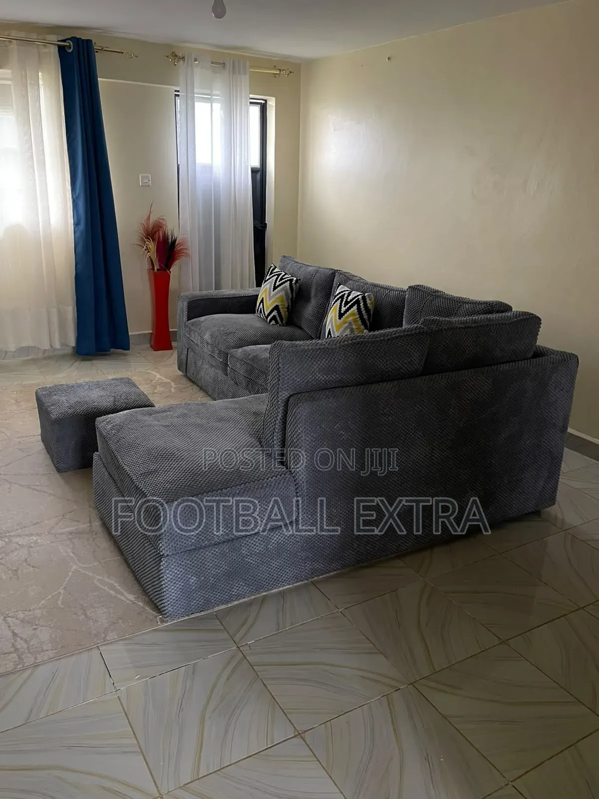 L Shaped Seats With Spring Cushons