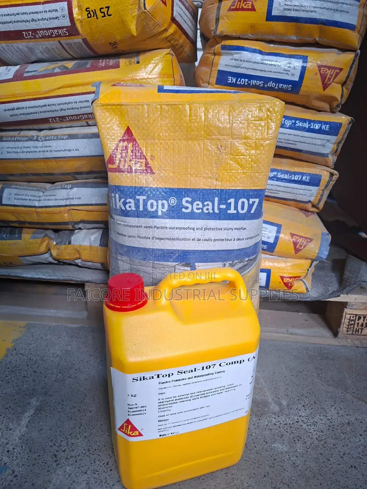 Sika Topseal 107 Concrete Waterproofing Kit