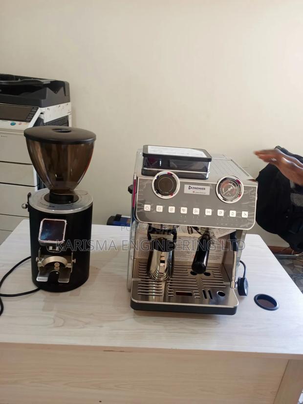 Espresso Machine and Coffee Grinder