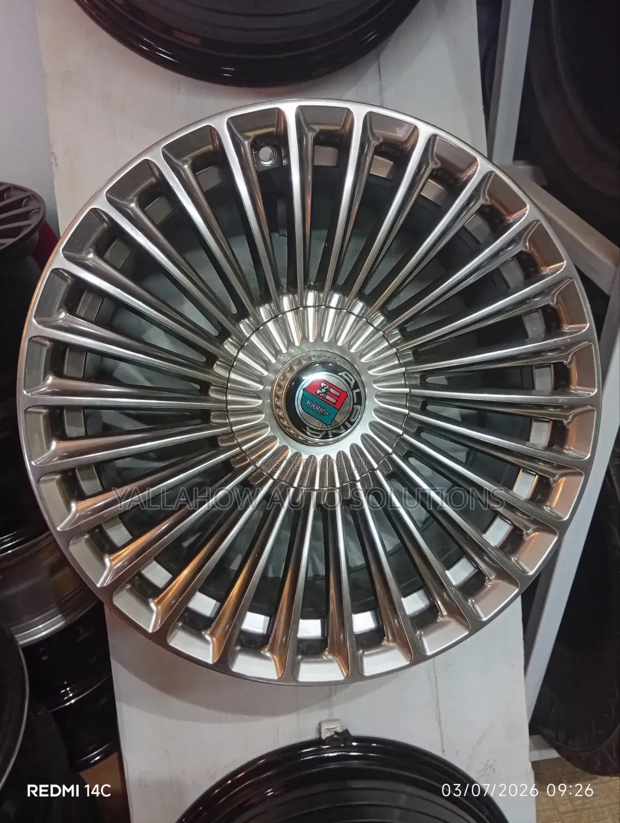17" Alpina Style Multi-Spoke Alloy Wheels | 5-Hole Rims