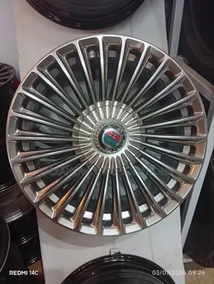 17" Alpina Style Multi-Spoke Alloy Wheels | 5-Hole Rims