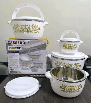4 Pc Hotpot Casserole