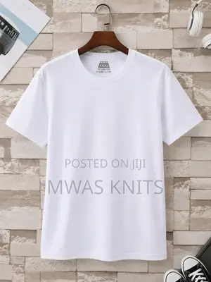 White Round Neck T-Shirt