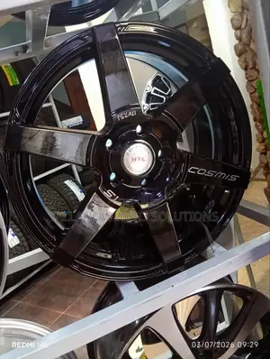 17x7.5j Gloss Black 5-Hole Sport Alloy Rims