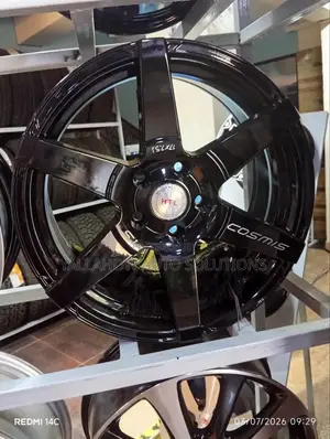 17x7.5j Gloss Black 5-Hole Sport Alloy Rims
